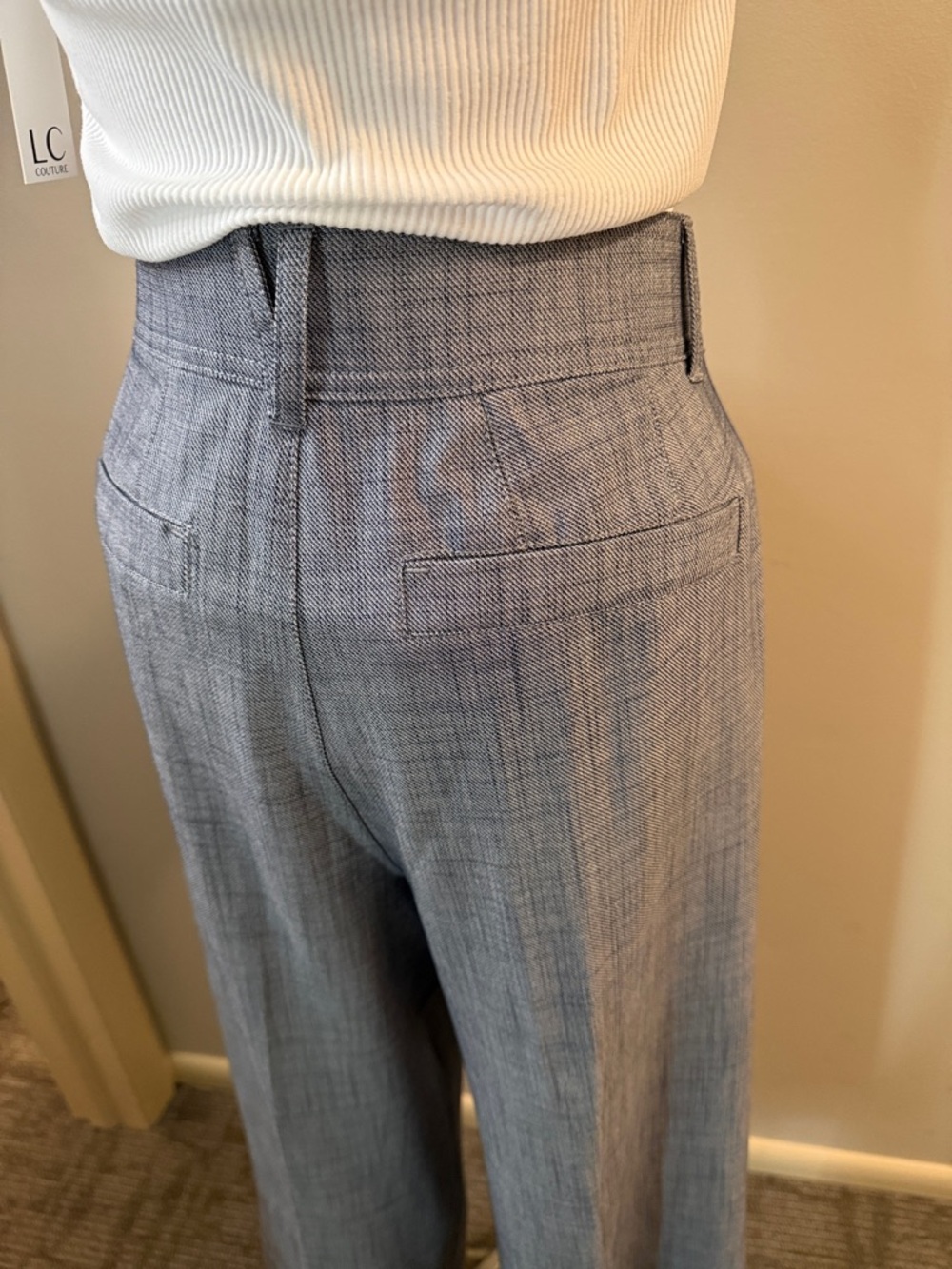 Democracy Gray Women's Trousers - Picture 7 of 11